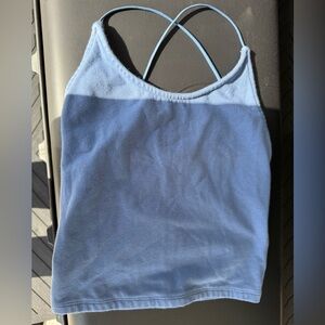 American Eagle Outfitters Light Blue Crop Top